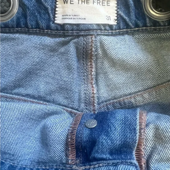 WE THE FREEBy Free People:”Moxie” Low Slung Shorts In Truest Blue - Picture 11 of 16